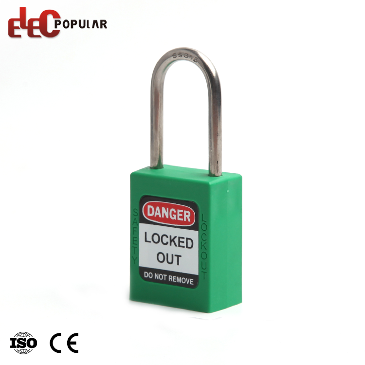 High Security Multi Color 38MM 316 Szekla ze stali nierdzewnej Slim Body Safety Padlock